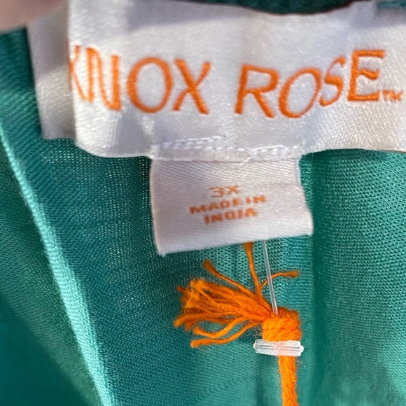 Knox Rose Mint Green Embroidered Boho Dress size 3X - Picture 8 of 10